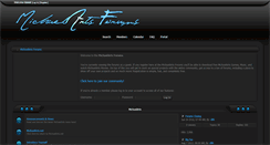 Desktop Screenshot of forums.michaelarts.net